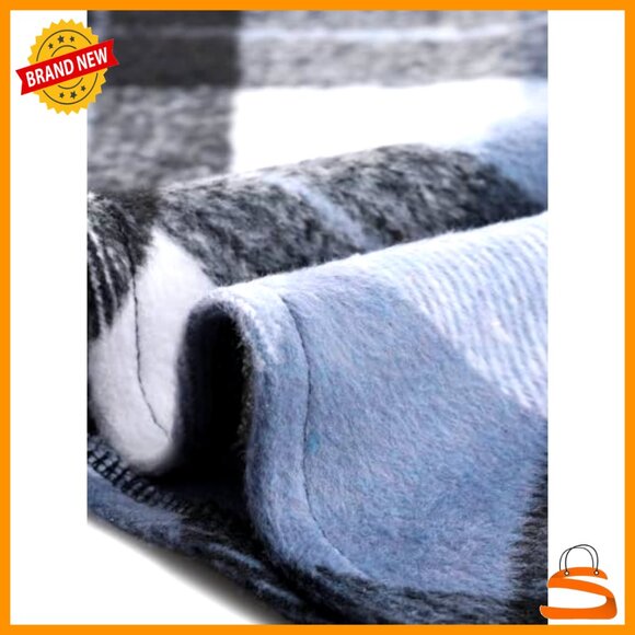 Vintage Plaid Maxi Skirt with Pockets, High Waist, Elastic Back, Fully Lined - Picture 5 of 5